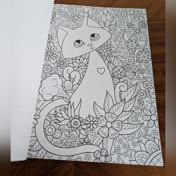 "Coloring Cat Farts" Coloring Book - Picture 4 of 8